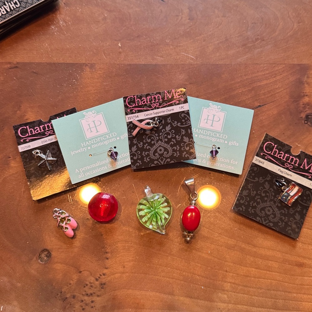Assorted Charm and Pendant Set